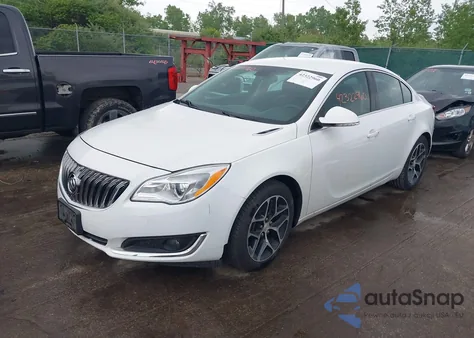 2017 Buick Regal Turbo Sport Touring из США, поврежденный, VIN 2G4GL5EX8H9103530